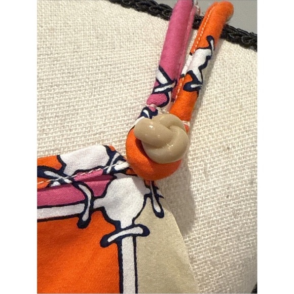 Trina Turk Pink and Orange Geometric Tank Top - Picture 6 of 11